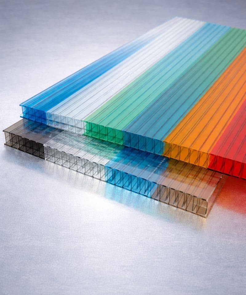 Tấm lợp lấy sáng Polycarbonate rỗng