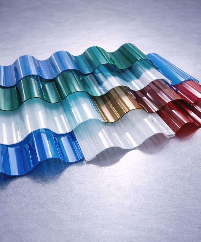Tấm lợp lấy sáng Polycarbonate dạng sóng